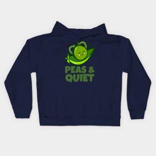 Peas and Quiet Kids Hoodie